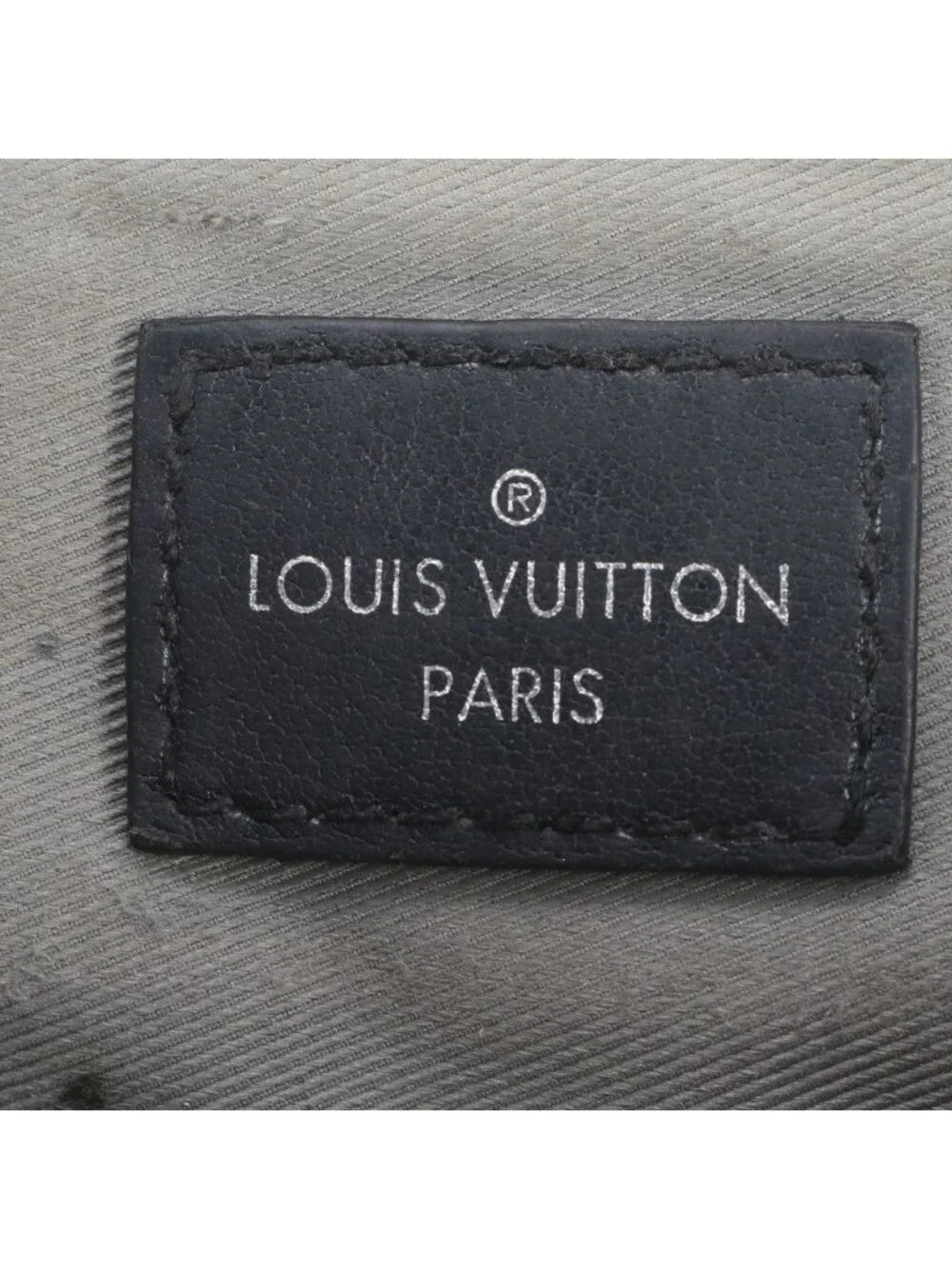 Louis Vuitton Damier Graphite District PM Leather Shoulder Bag Crossbody